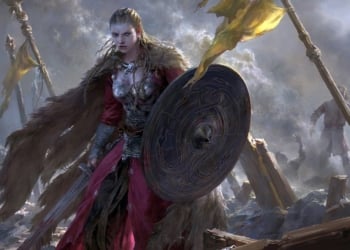 Norse Female Warrior b FLOWERZZXU