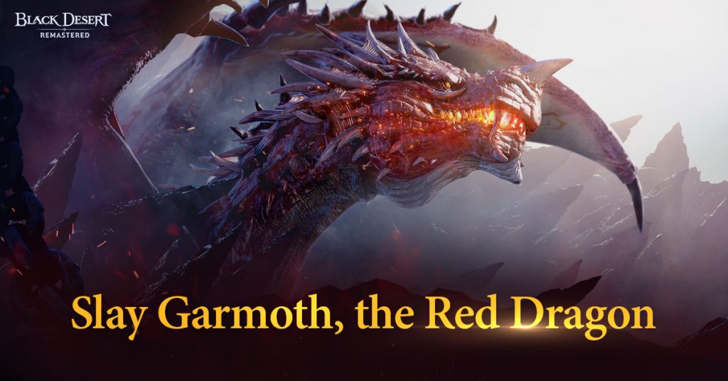 Press Release Dreighan and Garmoth the Red Dragon now live in Black Desert SEA 1 20190515