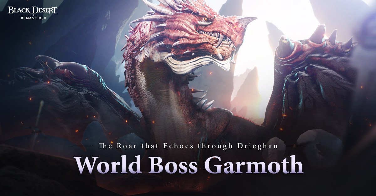 Press Release Dreighan and Garmoth the Red Dragon now live in Black Desert SEA 2 20190515