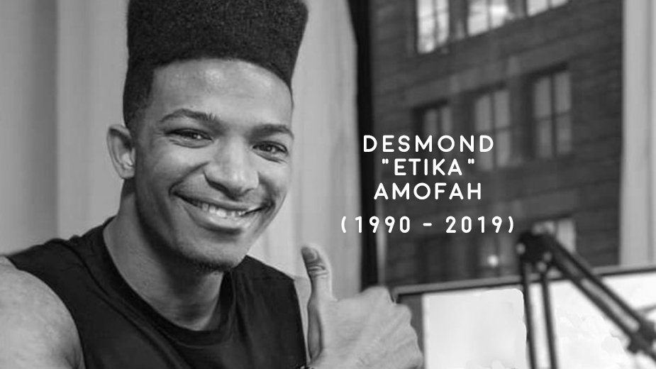 Etika RIP Desmond Amofah