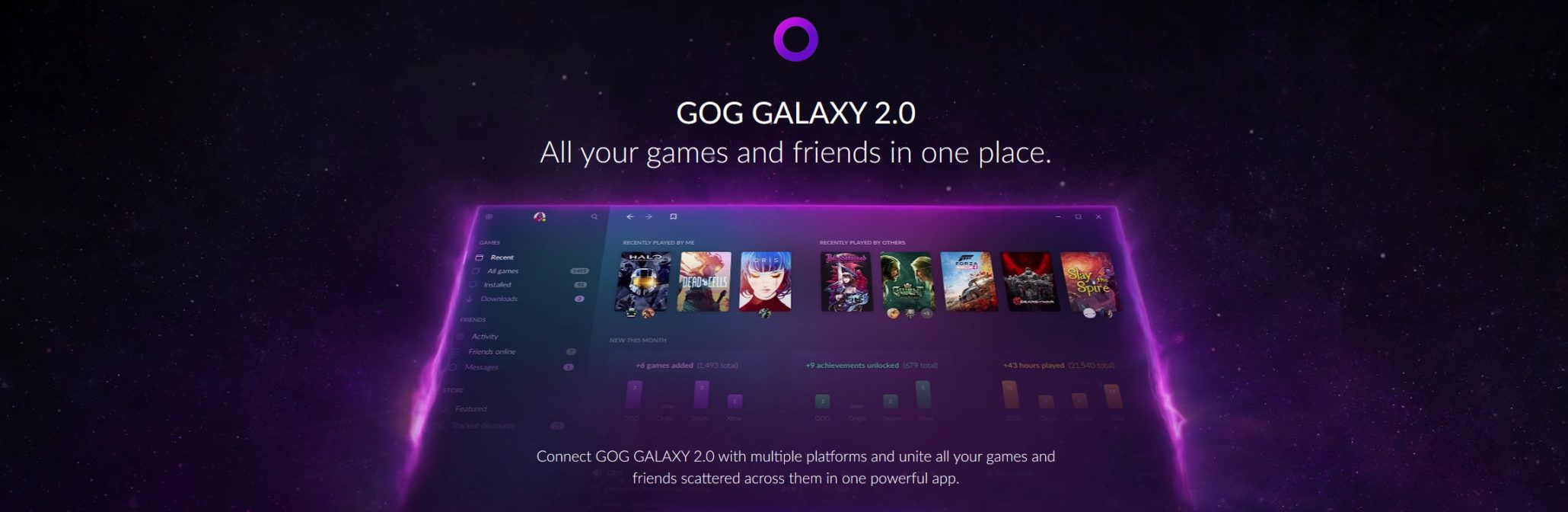 GOG Galaxy 2.0 01 Header 1