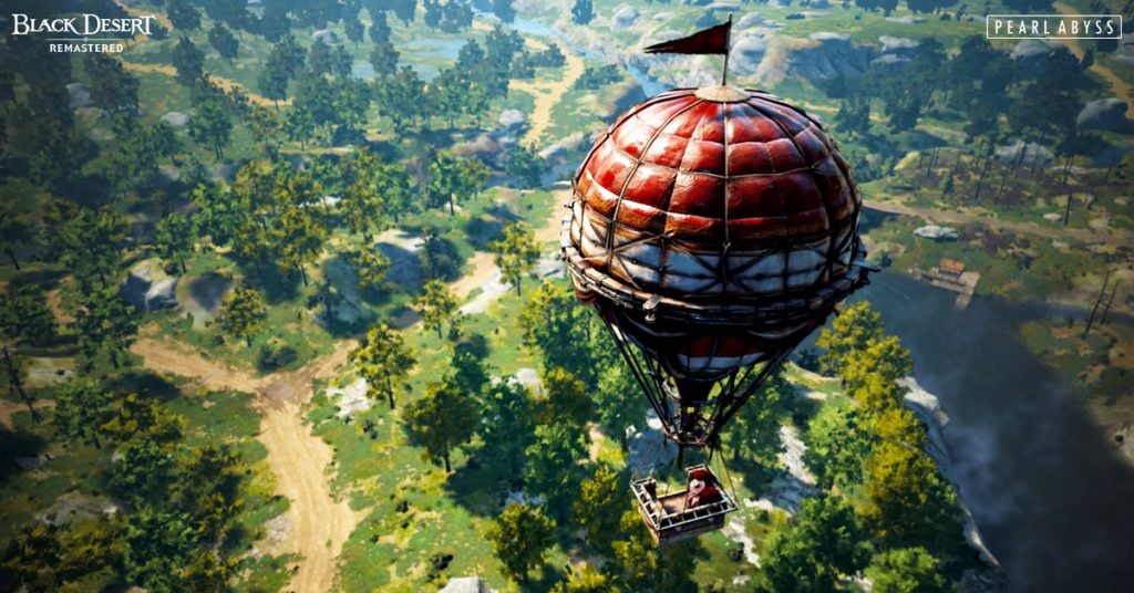 Press Release Take the Old Moon Sky Balloon and Soar Over the Lands in Black Desert SEA 20190612