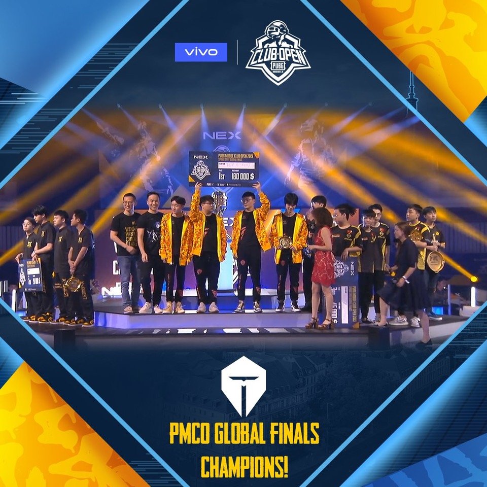 PMCO Global Final Top Esports Won
