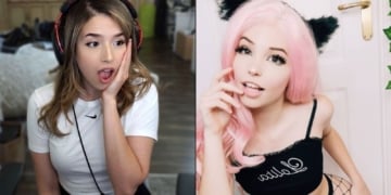 Pokimane pleads fans to stop asking bath water Belle Delphine