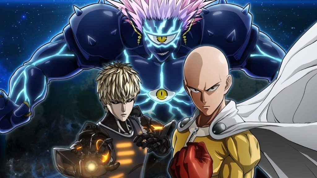 3572305 one punch man a hero nobody knows blue art