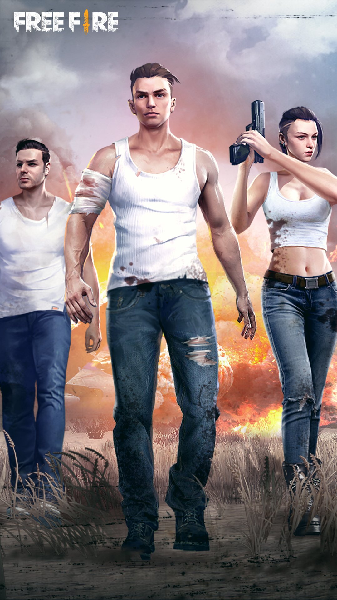 Обои free fire на телефон