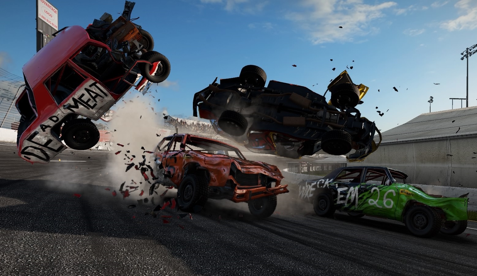 Wreckfest mobile встроенный кэш