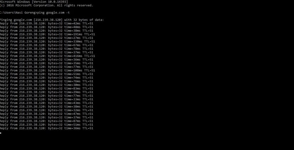 command prompt test internet download and upload speeds