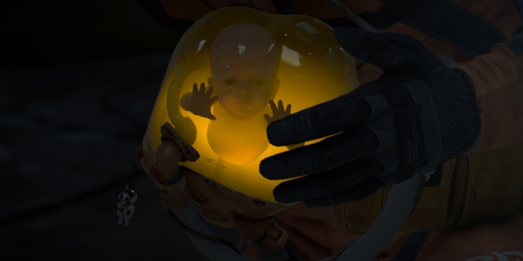 kojima says youll be able to hear death strandings creepy jar baby through the creepy death stranding ps4 controller 1569841020697