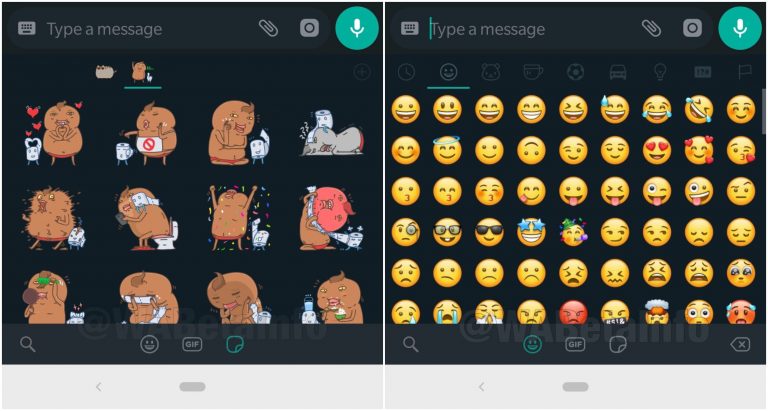 Android Night Gimmick Emoji View