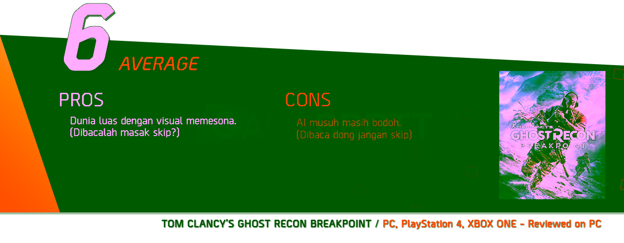 Tom Clancy’s Ghost Recon Breakpoint Review – Identitas Semu 53 Ghost recon breakpoint review score
