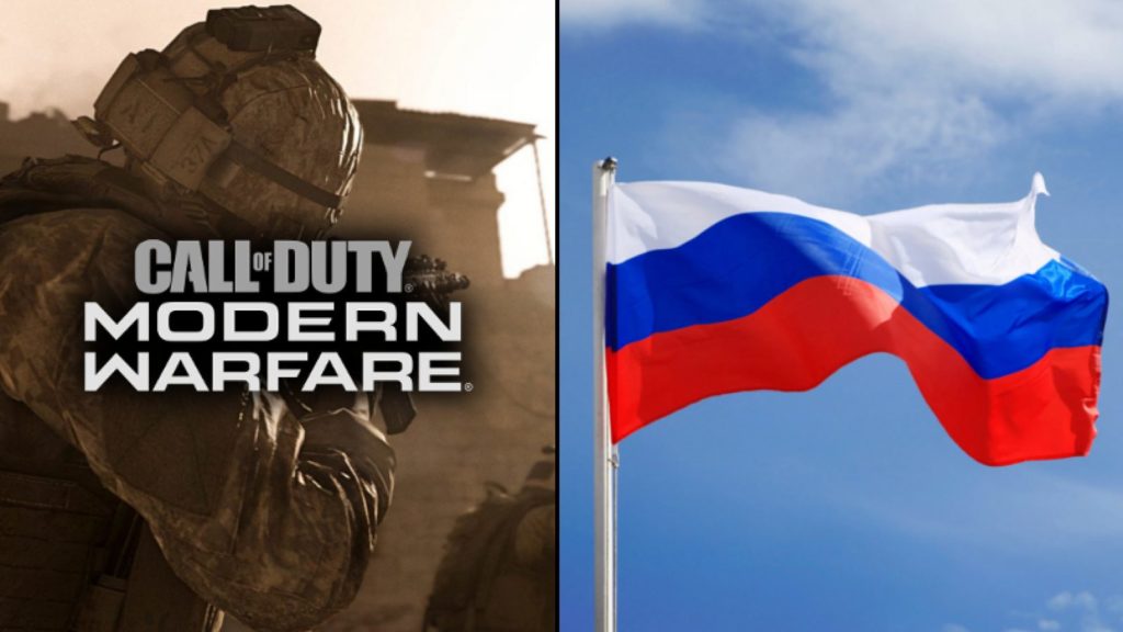 campaign modern warfare russia call of duty banned preorders cancelled beta flag