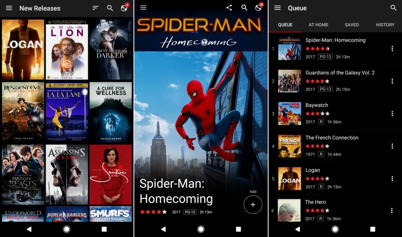 netflix dvd android