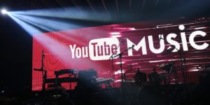 view of the stage at youtube at coppertank during the 2016 sxsw music film interactive festival