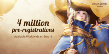 Black Desert Mobile 4 million preregistrations milestone image 696x344
