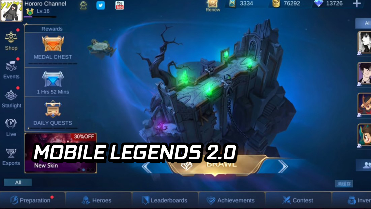 Mobile Legends 20 Akan Berikan Update Design Lobby Baru Disertai Dengan Perubahan Lainnya Di Original Server Gamebrottcom