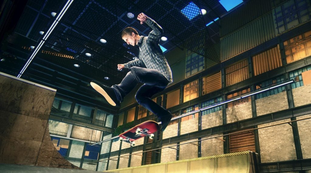 tony hawk s pro skater 5 video game in game action