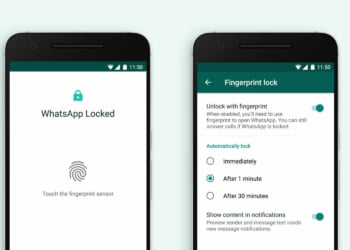 whatsapp fp unlock android