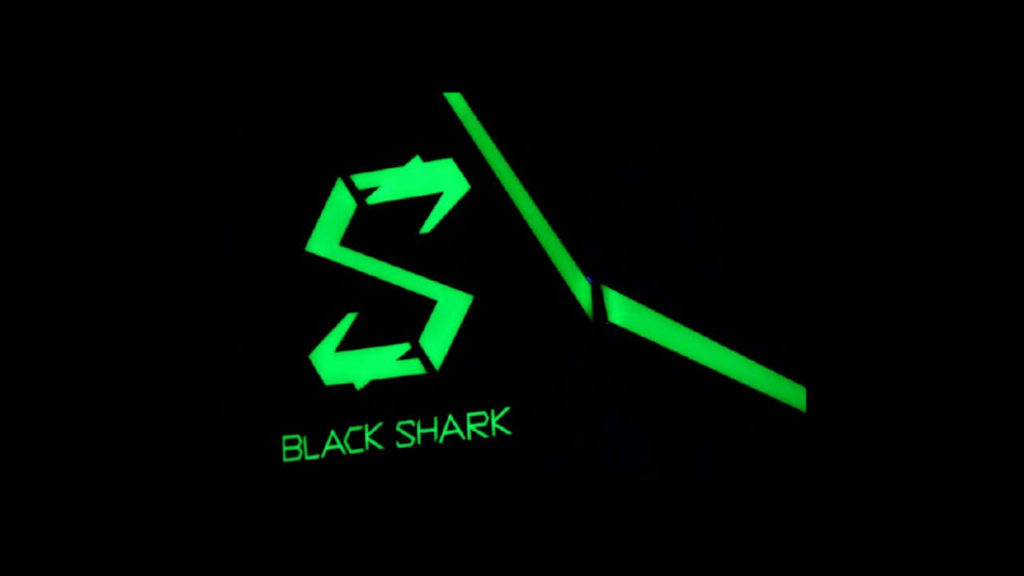 Black shark logo