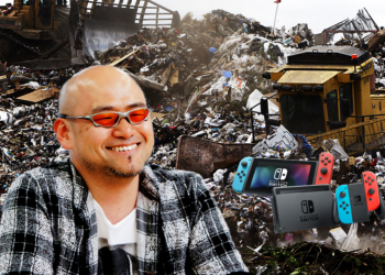 Hideki Kamiya Switch Sampah