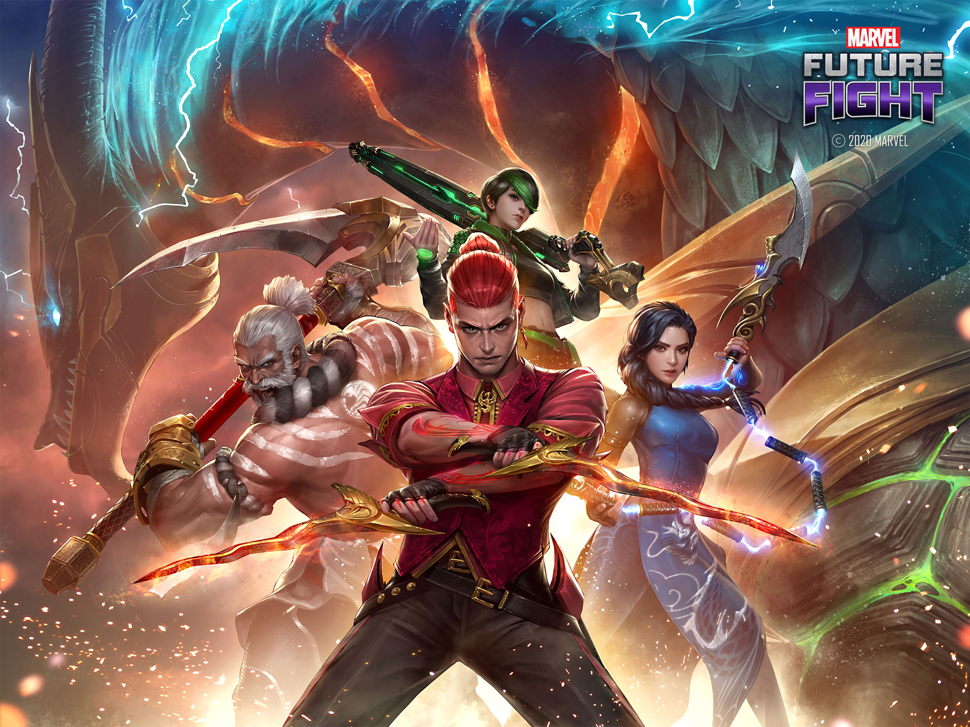Marvel Future Fight Team Super Hero Original Terbaru Warriors of The Sky Sekarang Tersedia 1