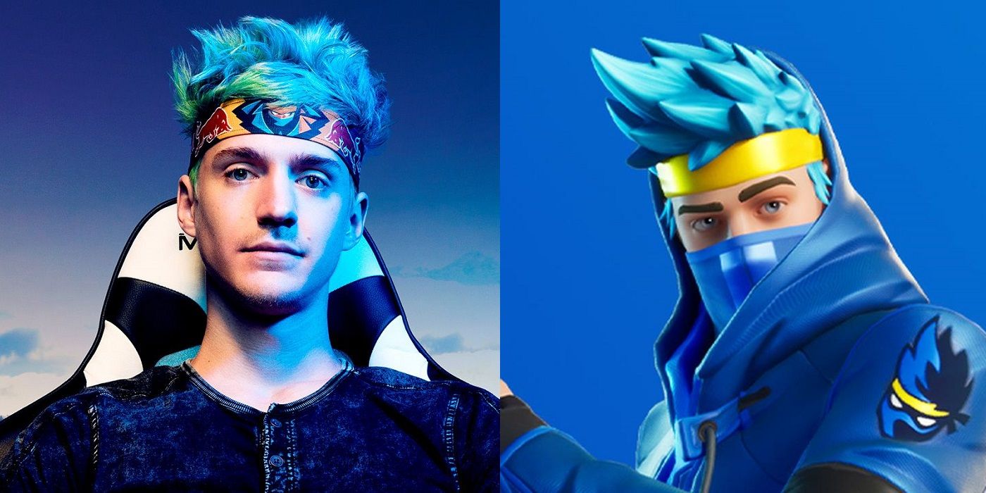 Ninja Blue Hair Skin in Fortnite - wide 3
