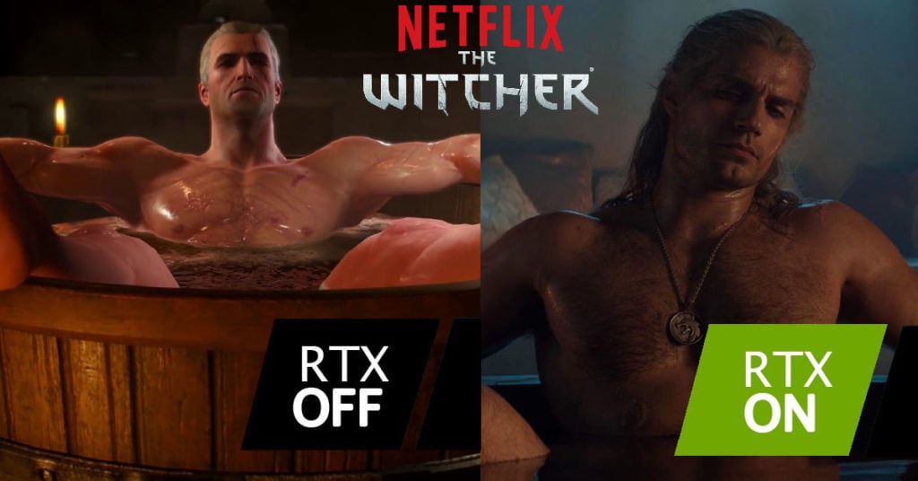 bathtub geralt netflix 3840