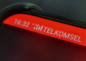 Jaringan sinyal 5G Telkomsel di ponsel Oppo.(KOMPAS.com/Reska K. Nistanto)