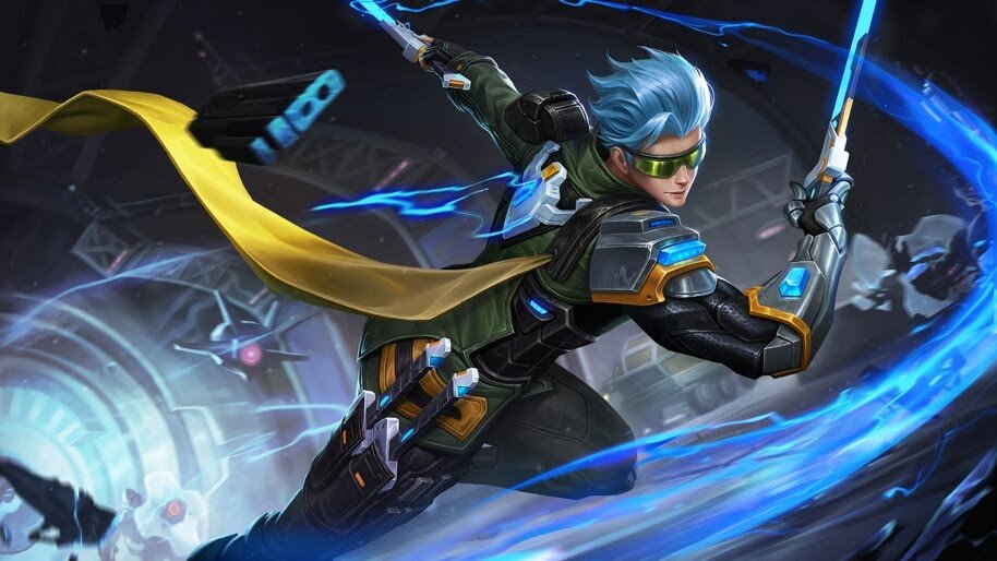 gusion cyber ops skin mobile legends uhdpaper.com 4K 3.834 wp.thumbnail 1