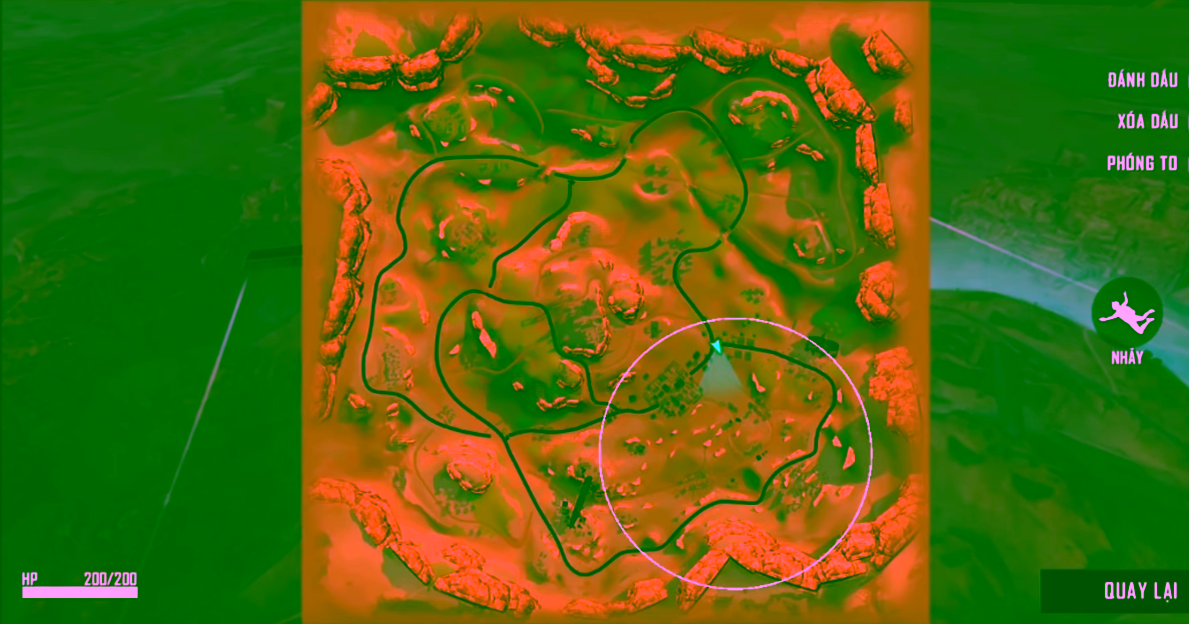 mini map kalahari