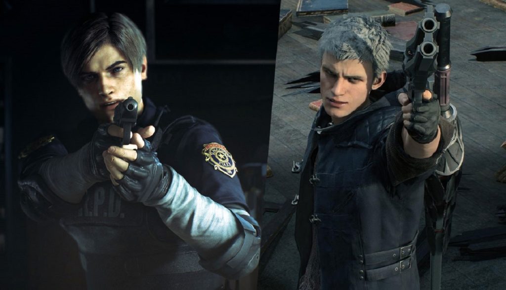 resident evil 2 devil may cry 5