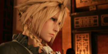 Final Fantasy VII Remake Cloud crossdressing