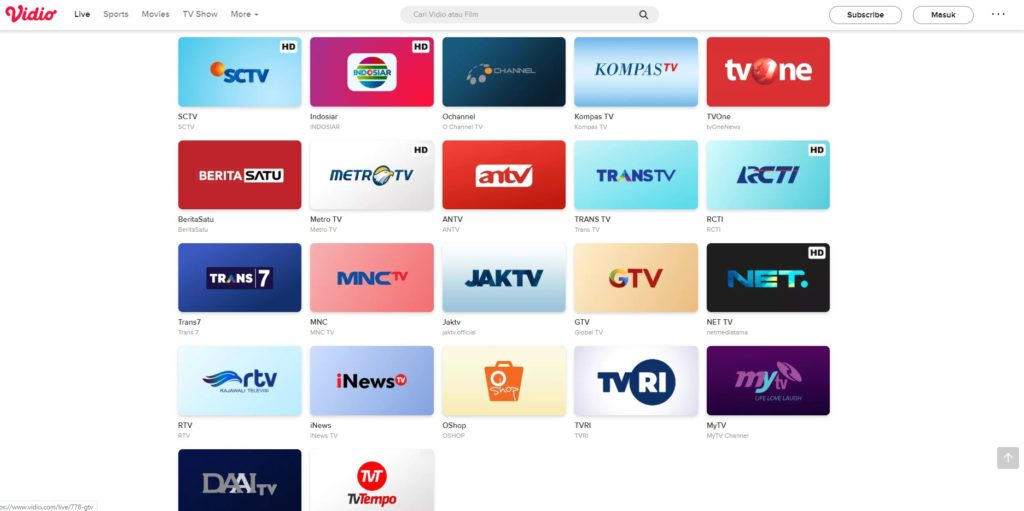 Cara Nonton TV Online Gratis Tanpa Biaya Sepeserpun - Gamebrott.com