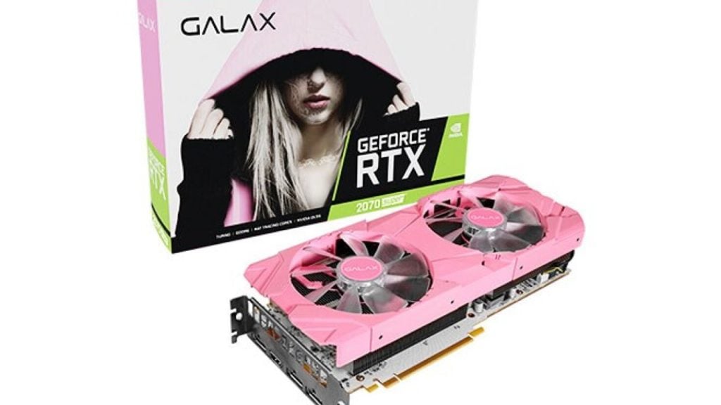 GALAX GeForce RTX 2070 Super EX Pink Edition Feat