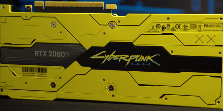 NvidiaRTX 2080 Ti Cyberpunk 2077 Edition H