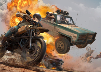 Video Game PlayerUnknowns Battlegrounds car blast wallpaper