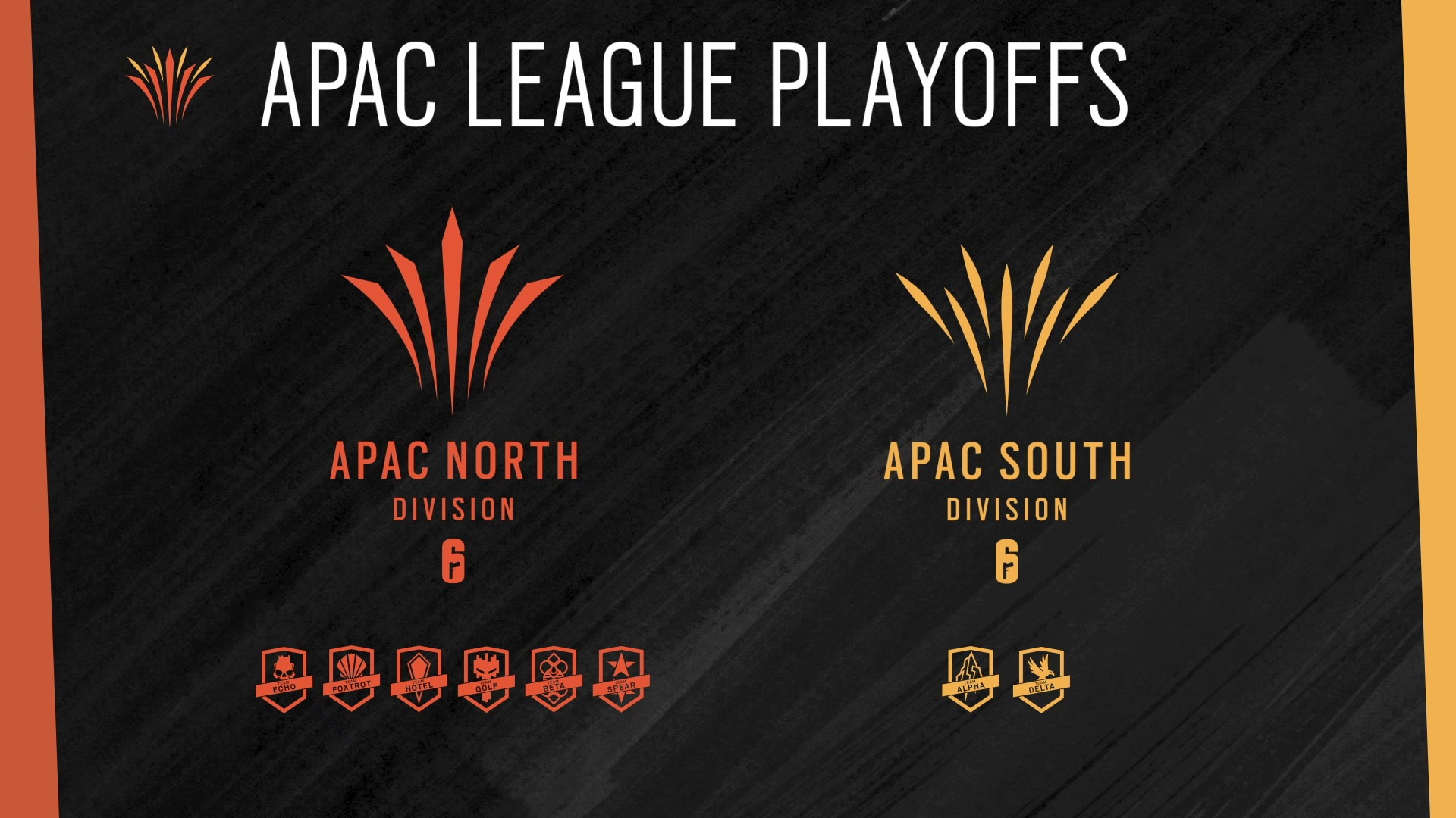 R6S ESPORTS APAC League playoffs 20200527 5am CEST