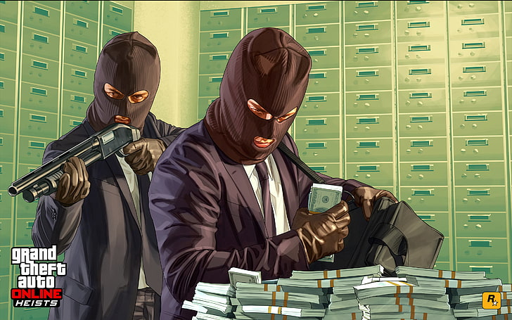 the bandits robbery players gta online wallpaper preview