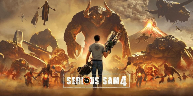 Serious Sam 4 Key Art