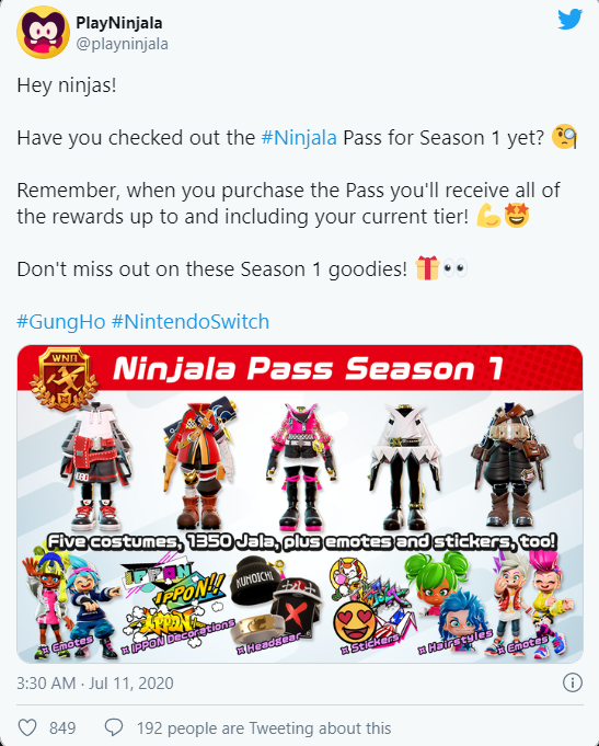 Ninjala Battle Pass