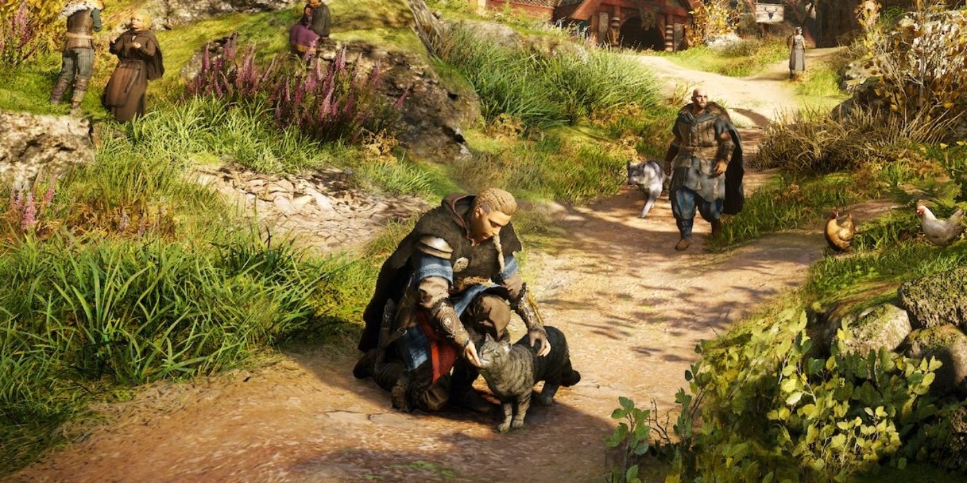 Kucing di Assassin's Creed Valhalla Bisa Dielus dan Digendong oleh ...