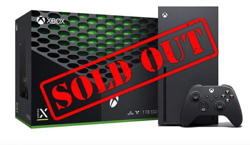Xbox Sold Out
