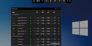 Windows 10 Modern Resources Manager