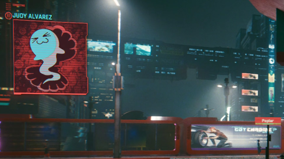 Easter Egg Cyberpunk 2077 Ghost in the shell