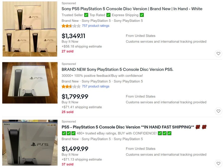 Ps5 Playstation 5 Scalpers 1.900x