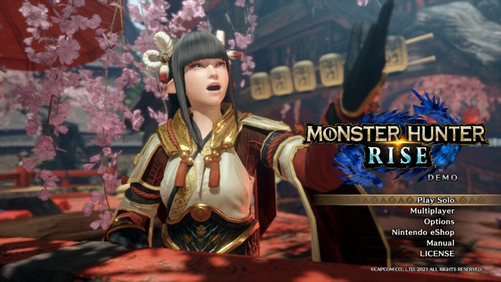 Menjajal demo Monster Hunter Rise