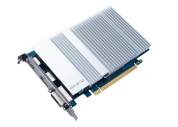 Asus’ first Intel Iris Xe graphics card. Image: Intel