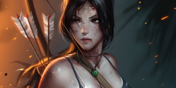 Lara Croft Tomb Raider 2019 Anime Character Wallpaper 2560x1600[10wallpaper.com]
