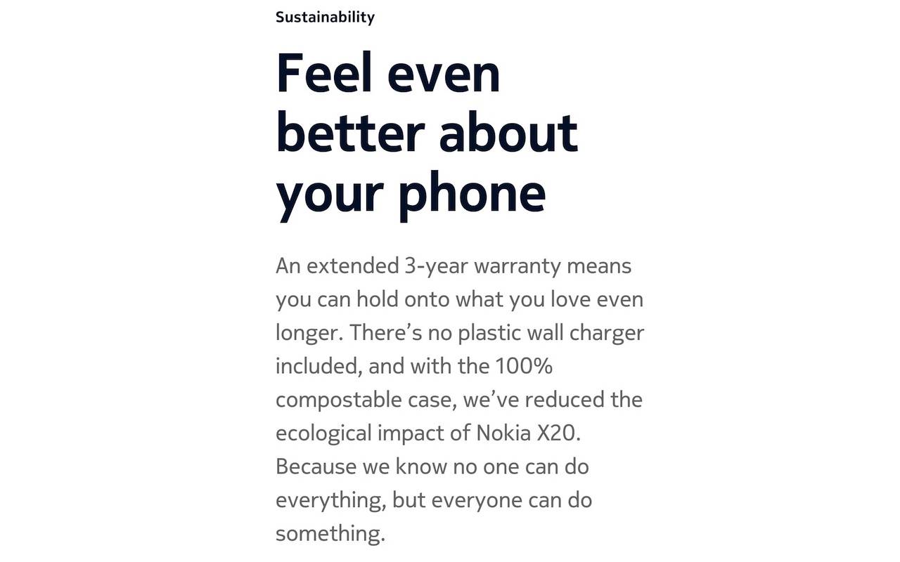 Nokia X20 Box Charger