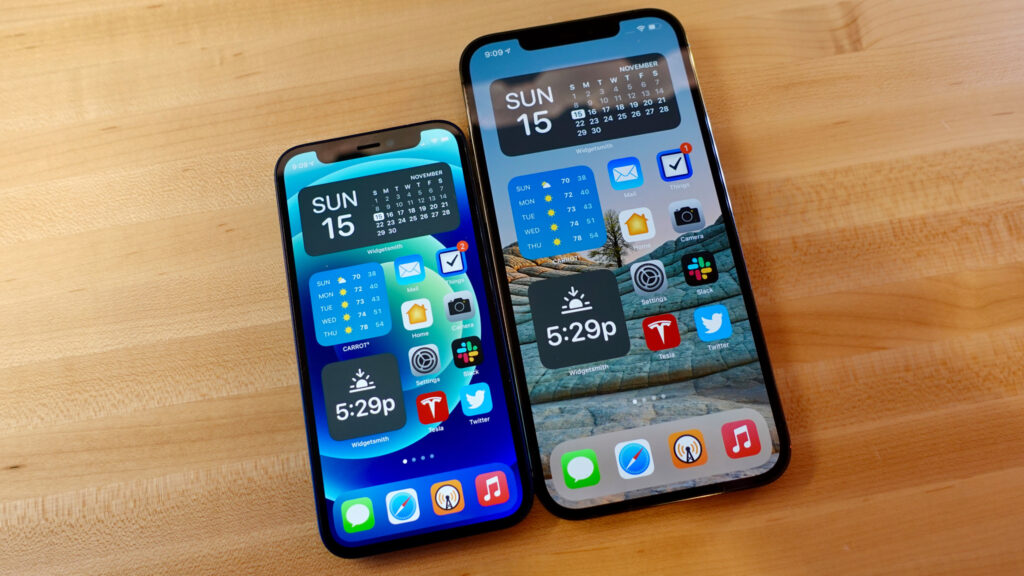 iPhone 12 mini vs iPhone 12 Pro Max0006